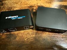 Video Converter - VGA to HDMI w/power adapter & Rocketfish 4K 2-way Splitter, used for sale  Shipping to South Africa