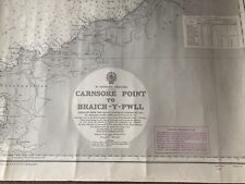 Vintage sea chart for sale  TENBY