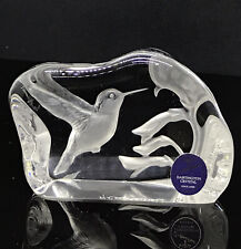 Crystal glass paperweight for sale  HOLMFIRTH