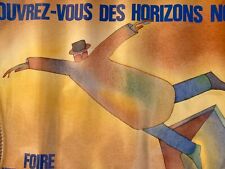 Vintage poster affiche d'occasion  Saint-Savin