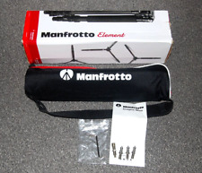 Manfrotto element carbon for sale  WALSALL
