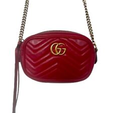 Gucci marmont leather for sale  LONDON