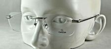 Óculos OMEGA OM5015-H 016 sem aro retangular prata armação comprar usado  Enviando para Brazil