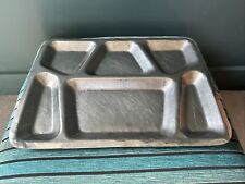 Used, Vintage Stainless Steel Food Tray / Prison / Military / Ration / MRE / US for sale  Shipping to South Africa