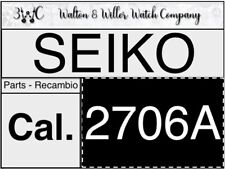 NOS 1 Pc Seiko 2706A Part Pieza Genuine Watch recambio vintage 2706 A segunda mano  Embacar hacia Argentina