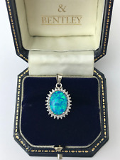 Synthetic opal pendant for sale  LIVERPOOL