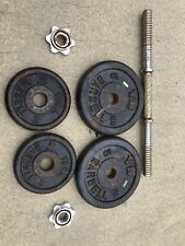 Barbell gym weight for sale  LONDON