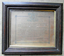 Ww1 certificate private for sale  KING'S LYNN