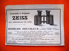 Publicite presse zeiss d'occasion  Mazamet