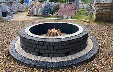 Rounded fire pit for sale  Shipping to Ireland