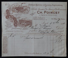 Invoice paris 1909 d'occasion  Expédié en Belgium