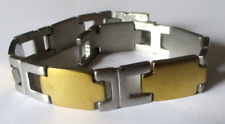 Bracelet grande gourmette d'occasion  Bonneuil-Matours