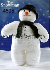 Snowman toy knitting for sale  CHELMSFORD