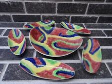 Colourful dishes large for sale  BLACKPOOL