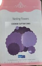 Cortador de biscoitos Quickutz metal die nesting flowers morre 5 matrizes comprar usado  Enviando para Brazil