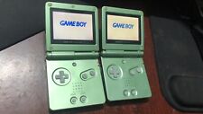 Consola portátil Nintendo Game Boy Advance SP AGS-101 LCD RETROILUMINADA - verde perla segunda mano  Embacar hacia Argentina