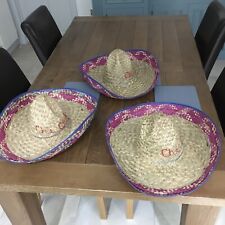 Mexican adult sombrero for sale  CHELMSFORD