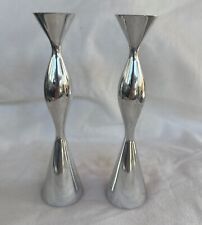 Pair nambé candlesticks for sale  Trenton