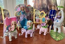 Juegos raros, muñecas, vanidad, remolino y tika giratoria de la princesa Barbie de la isla Rosella segunda mano  Embacar hacia Argentina