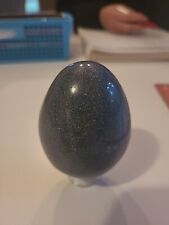 3" tall Dark Blue Dumortierite Egg Polished Natural Gemstone  Specimen Peru 335g, used for sale  Shipping to South Africa