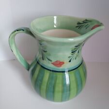 De colección. Jarra de cerámica verde Southern Living at Home Gail Pittman Provence 48 oz segunda mano  Embacar hacia Argentina