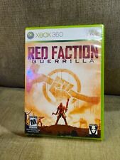 Xbox 360 game red faction guerilla with manual for sale  Shipping to South Africa