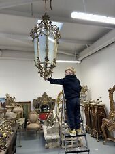 Hermosos candelabros antiguos franceses e iluminación (leer descripción), usado segunda mano  Embacar hacia Argentina