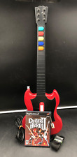 Guitar Hero SG guitarra com fio (PS2) com Guitar Hero II + alça de guitarra, usado comprar usado  Enviando para Brazil