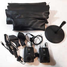 Lote de microfones e (2) transmissores sem fio Shure (3) ULX1 ULX2 comprar usado  Enviando para Brazil
