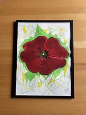 Tableau coquelicot peinture d'occasion  Falck