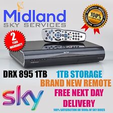 Sky Plus+ HD AMSTRAD 1.5TB receptor gravador Sky Box DRX895 e controle remoto comprar usado  Enviando para Brazil