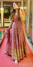 INDIAN PAKISTANI NEW GOWN DESIGNER WEDDING PARTY WEAR INDIAN DRESS BOLLYWOOD for sale  Shipping to South Africa