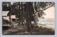 Postal antigua de Connecticut de Hammack Man at Twin Lakes Camps década de 1910 segunda mano  Embacar hacia Argentina