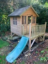 wooden playhouse slide for sale  WATFORD