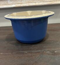 Creuset blue fondue for sale  Savannah