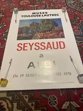 Seyssaud affiche originale d'occasion  Albi