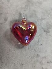 Iridescent red heart for sale  League City