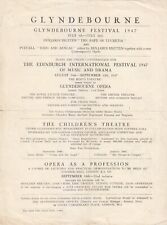 Glyndebourne opera 1947 for sale  LONDON
