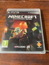 Minecraft ps3 playstation for sale  LEICESTER