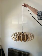 Wooden ribbon pendant for sale  BRENTWOOD