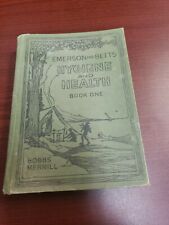 Libro de higiene y salud 1 Emerson and Betts 1925 fisiología médica de tapa dura  segunda mano  Embacar hacia Argentina