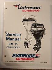 1995 Evinrude Johnson 503140 "EO" 9.9, 15 HP FOUR STROKE Outboard Service Manual for sale  Shipping to South Africa