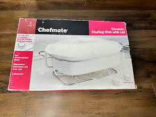 Used, Chefmate Chafing dish with lid ceramic for sale  Shipping to South Africa