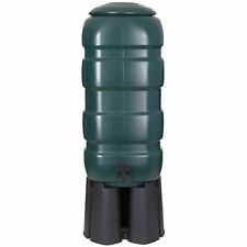 100L Water Butt Rainwater Collector Space Saving Plastic Storage Tank Garden for sale  SOUTHALL