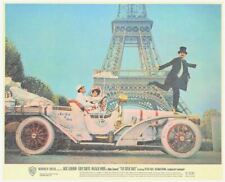Tarjeta de vestíbulo original The Great Race Lemmon Curtis Natalie autos de madera Torre Eiffel segunda mano  Embacar hacia Argentina