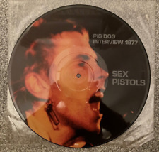 Usado, Sex Pistols Vinyl LP Pig Dog Interview 1977 Picture Disc comprar usado  Enviando para Brazil