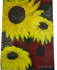 Sunflowers canvas paintings for sale  Parker
