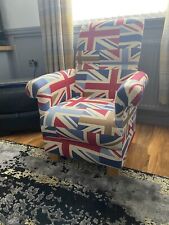 Union jack chair for sale  WAKEFIELD