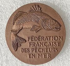 Medaille federation francaise d'occasion  Plombières-lès-Dijon