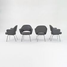2009 Eero Saarinen para Cadeiras de Braço Executivas Knoll com Vinil Cinza 4x Disponível, usado comprar usado  Enviando para Brazil
